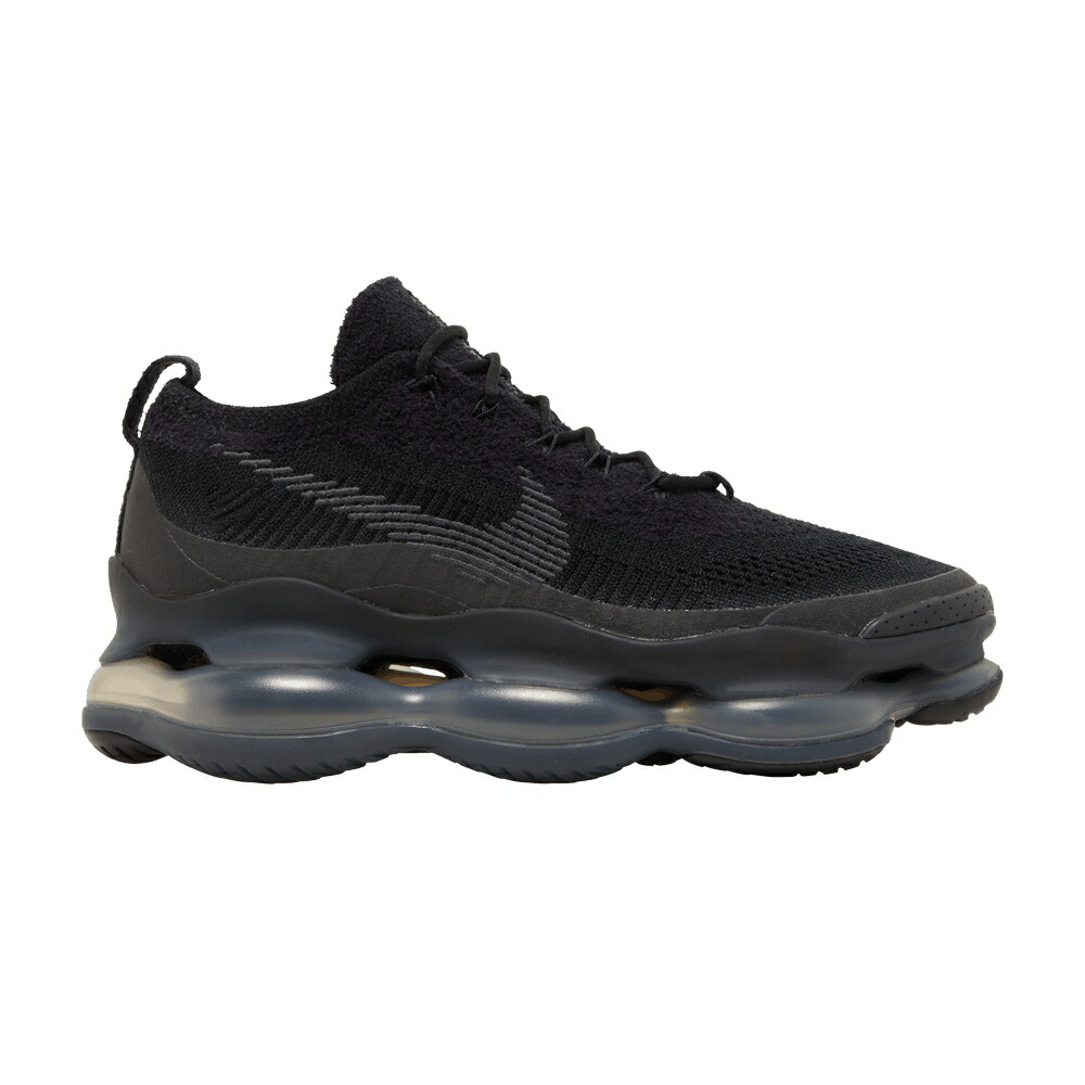 ナイキ マックス フライニット 黒色 ブラック エアマックス TRIPLE BLACK スニーカー メンズ NIKE AIR MAX SCORPION FLYKNIT / BLACK ANTHRACITE ANTHRACITE