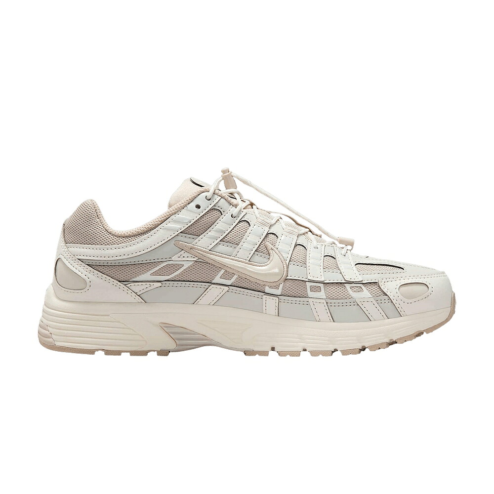 ナイキ 皮膚軟化剤 \u0027SAIL II\u0027 スニーカー レディース NIKE WMNS P-6000 CREAM / SAIL CREAM II LIGHT BONE