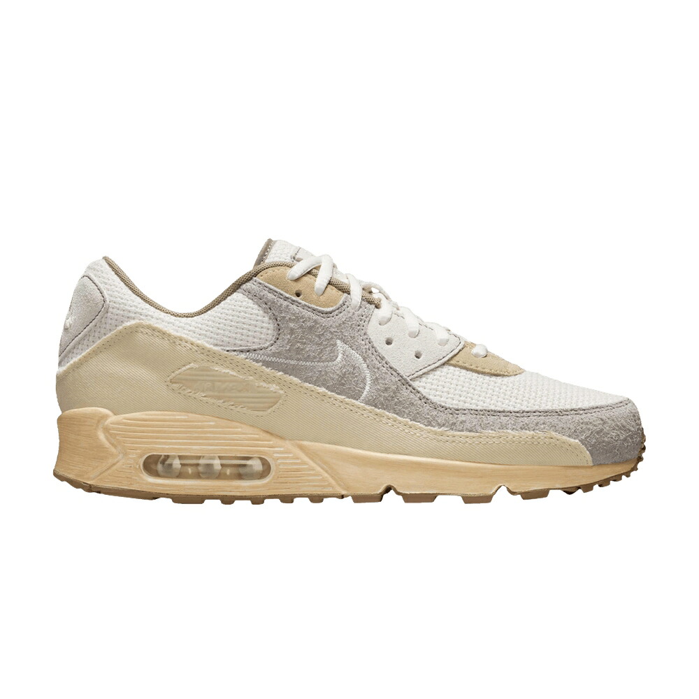 ナイキ マックス プレミアム アイボリー カレッジ 灰色 グレー エアマックス 'PALE IVORY' スニーカー メンズ NIKE AIR MAX 90 PREMIUM / MUSLIN PALE IVORY COLLEGE GREY｜スニケス