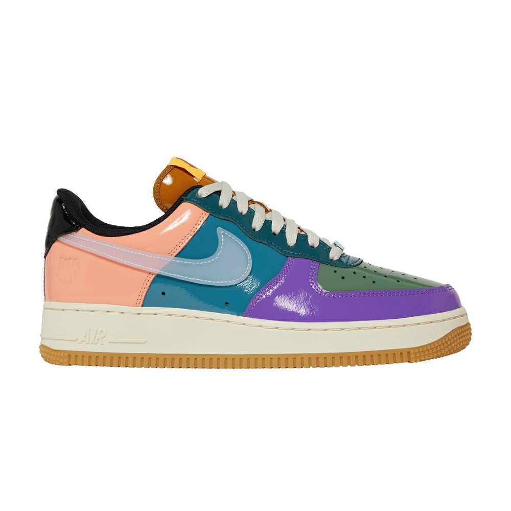 ナイキ アンディフィーテッド エアフォース CELESTINE BLUE スニーカー メンズ NIKE UNDEFEATED X AIR FORCE 1 LOW / MULTI COLOR MULTI COLOR