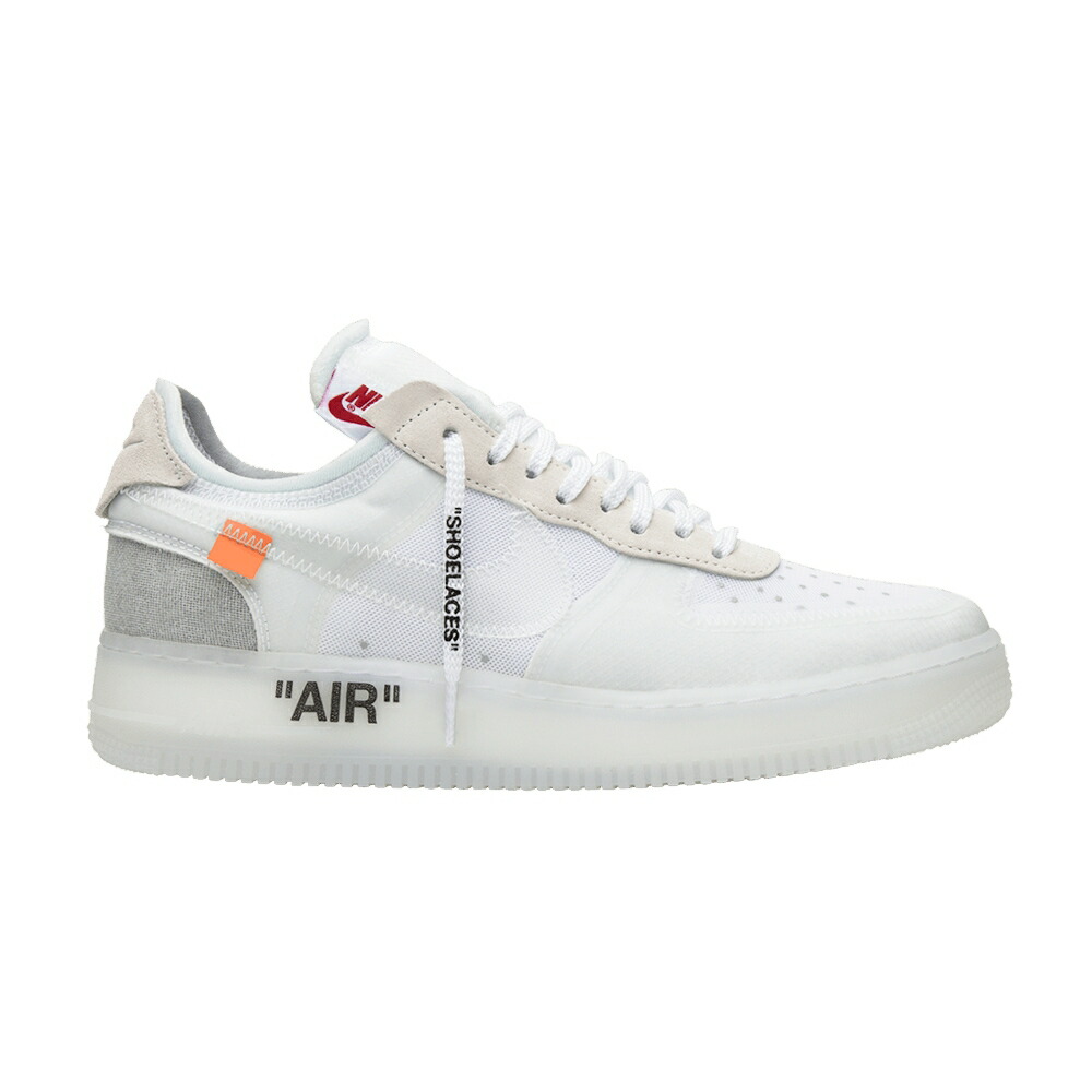 ナイキ オフホワイト 白色 ホワイト エアフォース 'THE TEN' スニーカー メンズ NIKE OFF-WHITE X AIR FORCE 1 LOW / WHITE WHITE SAIL