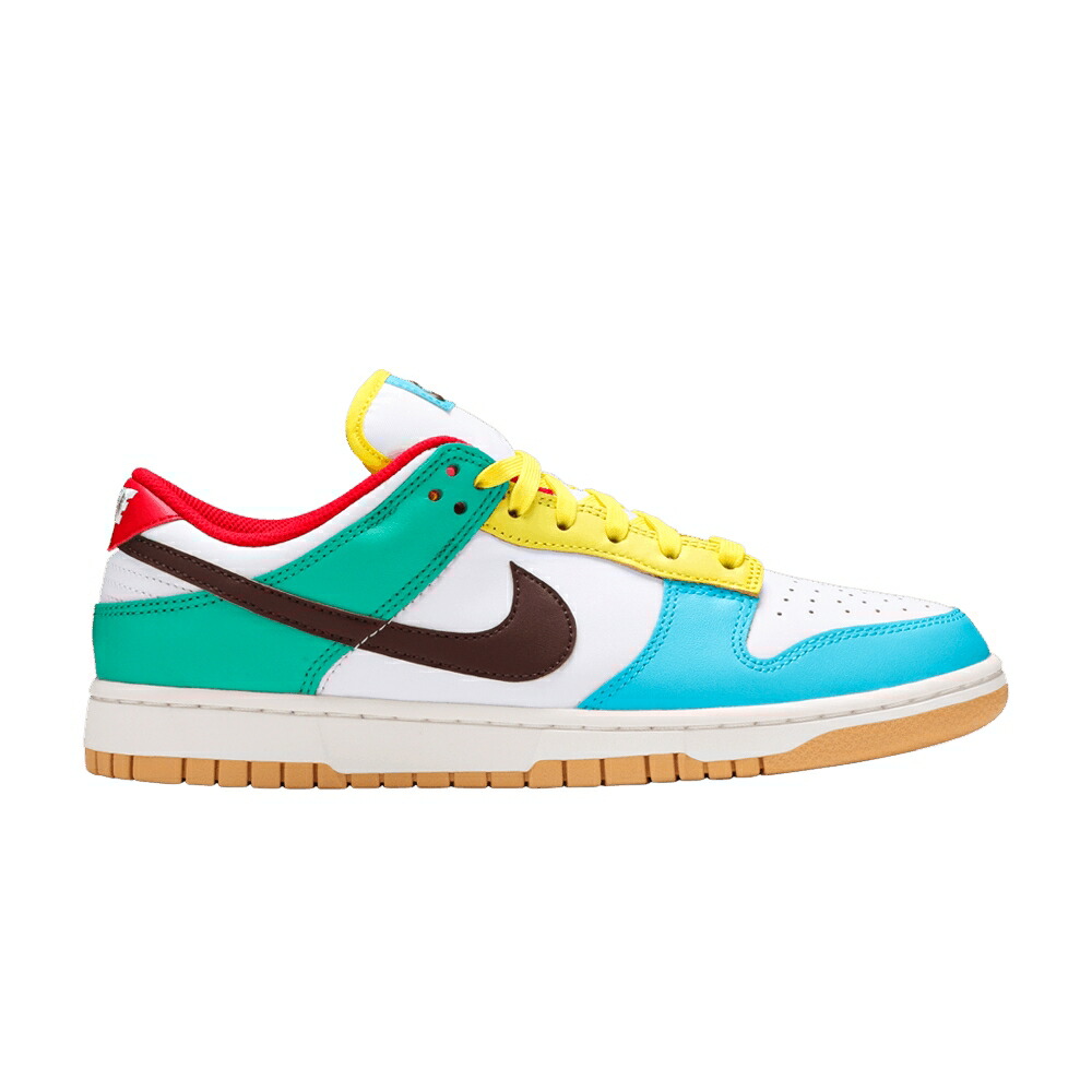 ナイキ ダンク 白色 ホワイト ローマ 緑 グリーン ダンクロー FREE.99 WHITE スニーカー メンズ NIKE DUNK LOW SE - / WHITE LIGHT CHOCOLATE ROMA GREEN