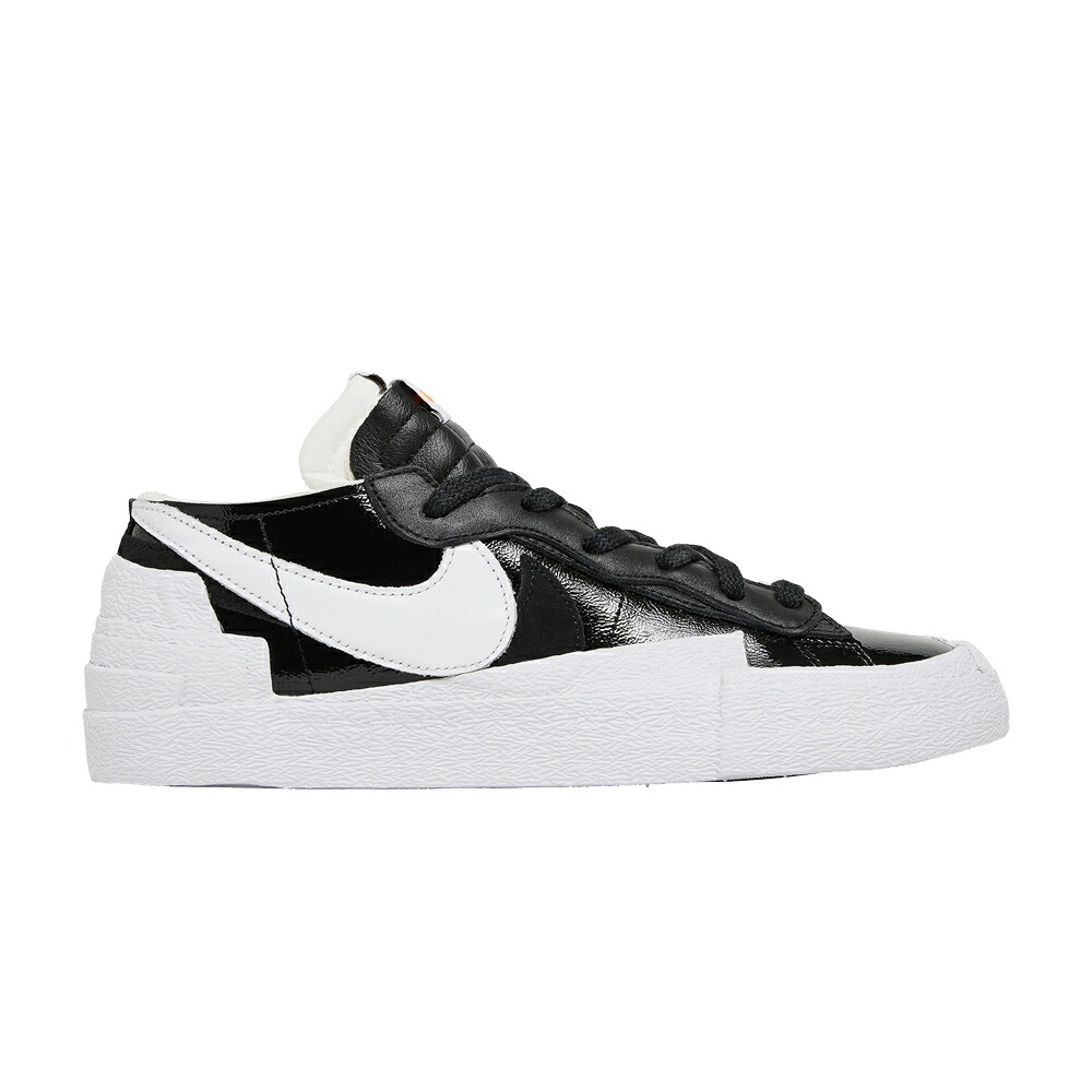 ナイキ ブレイザー 黒いこと 黒いこと 白いこと 白いこと \u0027BLACK PATENT\u0027 スニーカー メンズ NIKE SACAI X BLAZER LOW / BLACK WHITE