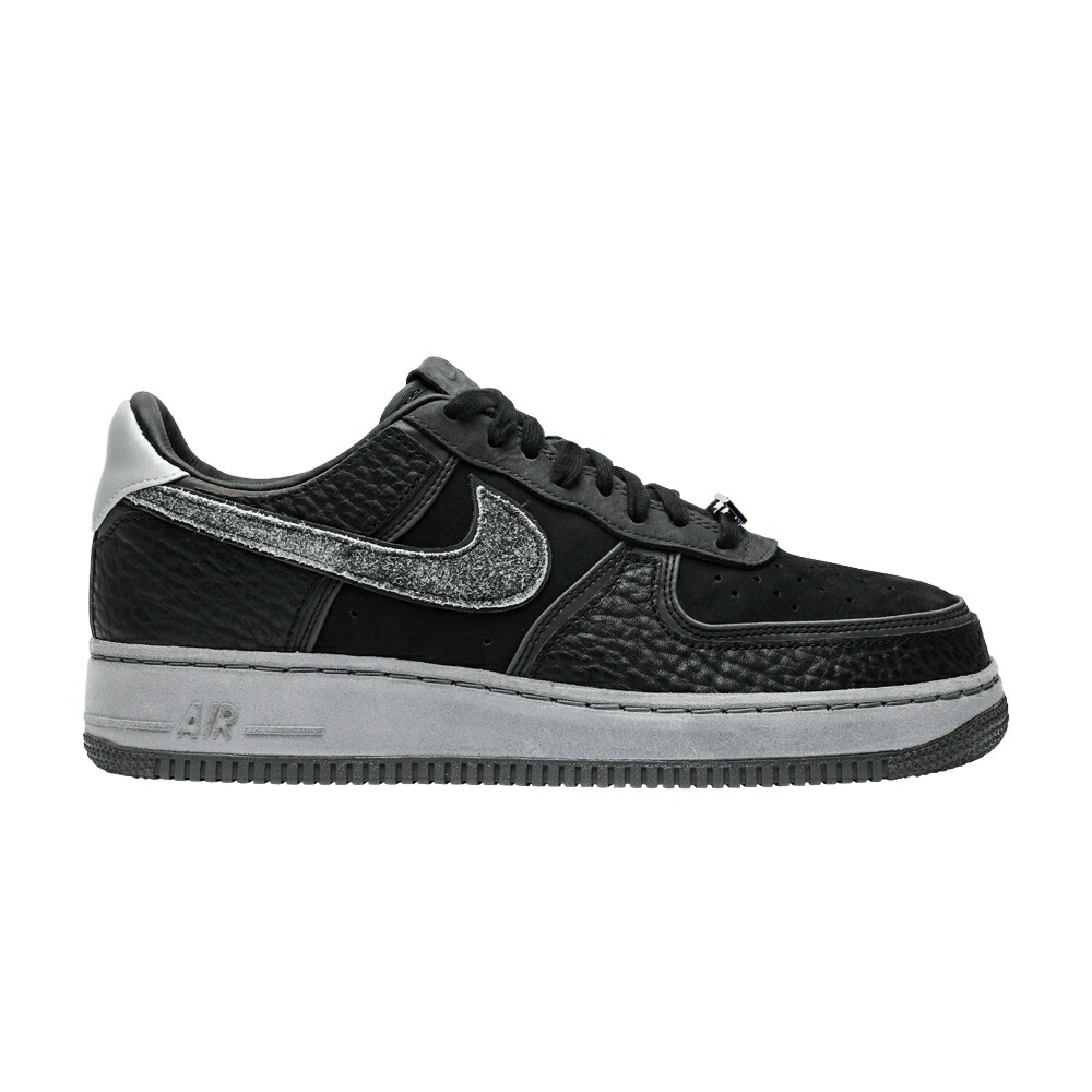 ナイキ 黒色 ブラック 灰色 グレー エアフォース '07 'HAND COLD' スニーカー メンズ NIKE A MA MANI RE X AIR FORCE 1 LOW WASH / BLACK BLACK DARK GREY 62,480円