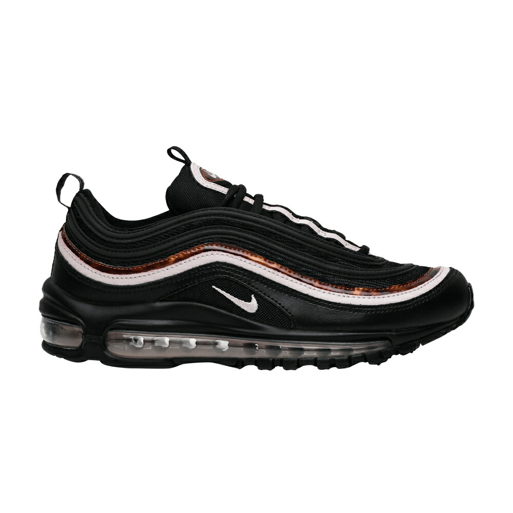 ナイキ マックス 黒いこと 黒いこと サクラ色 大気圏マックス \u0027WOODGRAIN\u0027 スニーカー レディース NIKE WMNS AIR MAX 97 / BLACK BARELY ROSE BARELY ROSE