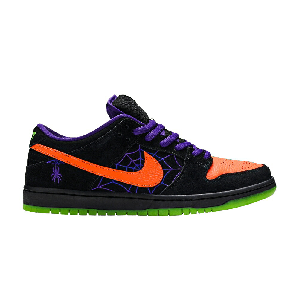 ナイキ ダンク エスビー 黒色 ブラック 橙 オレンジ コート 紫 パープル ダンクロー NIGHT MISCHIEF スニーカー メンズ NIKE DUNK LOW SB OF / BLACK TOTAL ORANGE COURT PURPLE