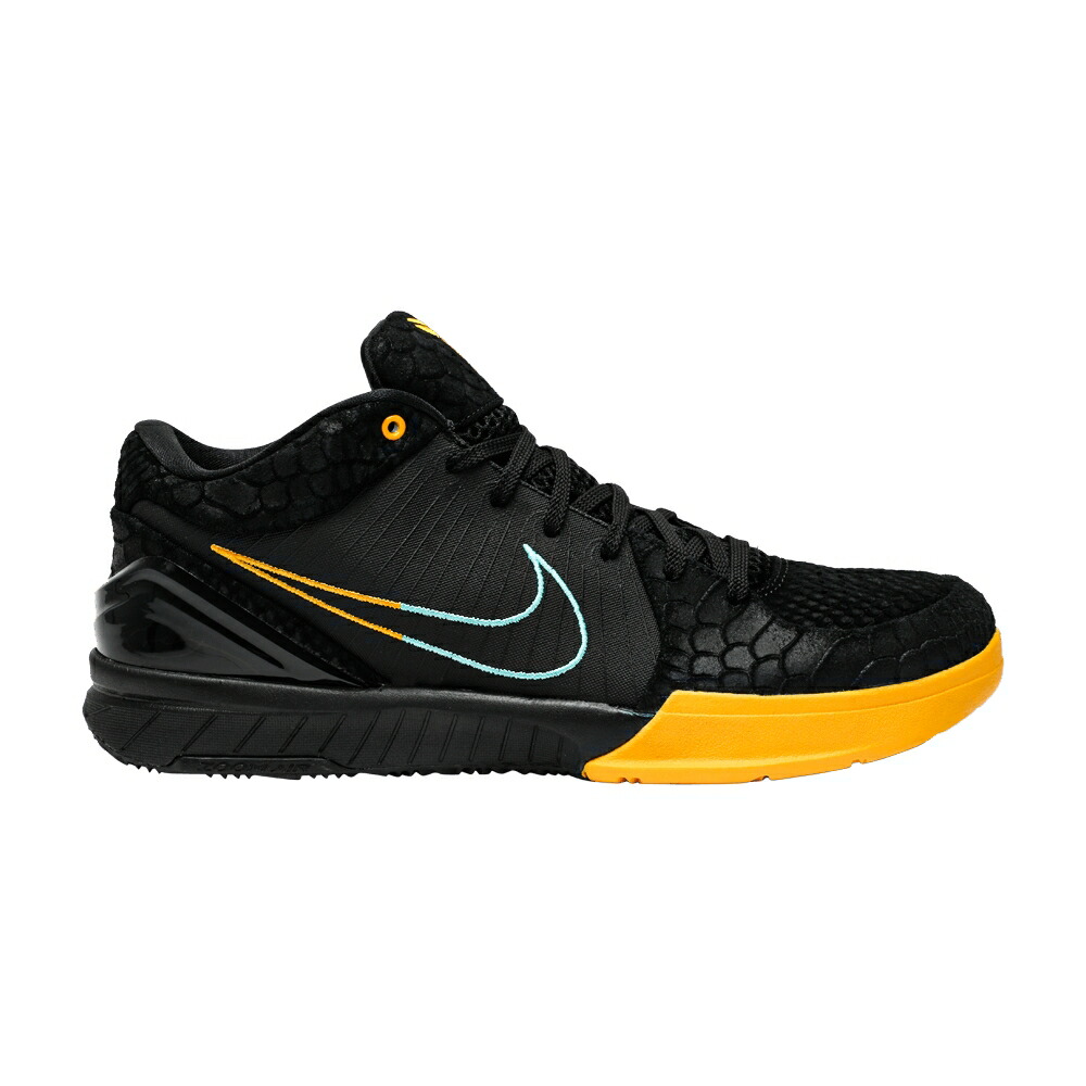 ナイキ ズーム コービー プロトロ 黒色 ブラック 緑 グリーン NAKESKIN スニーカー メンズ NIKE ZOOM KOBE 4 PROTRO / BLACK AURORA GREEN UNIVERSITY