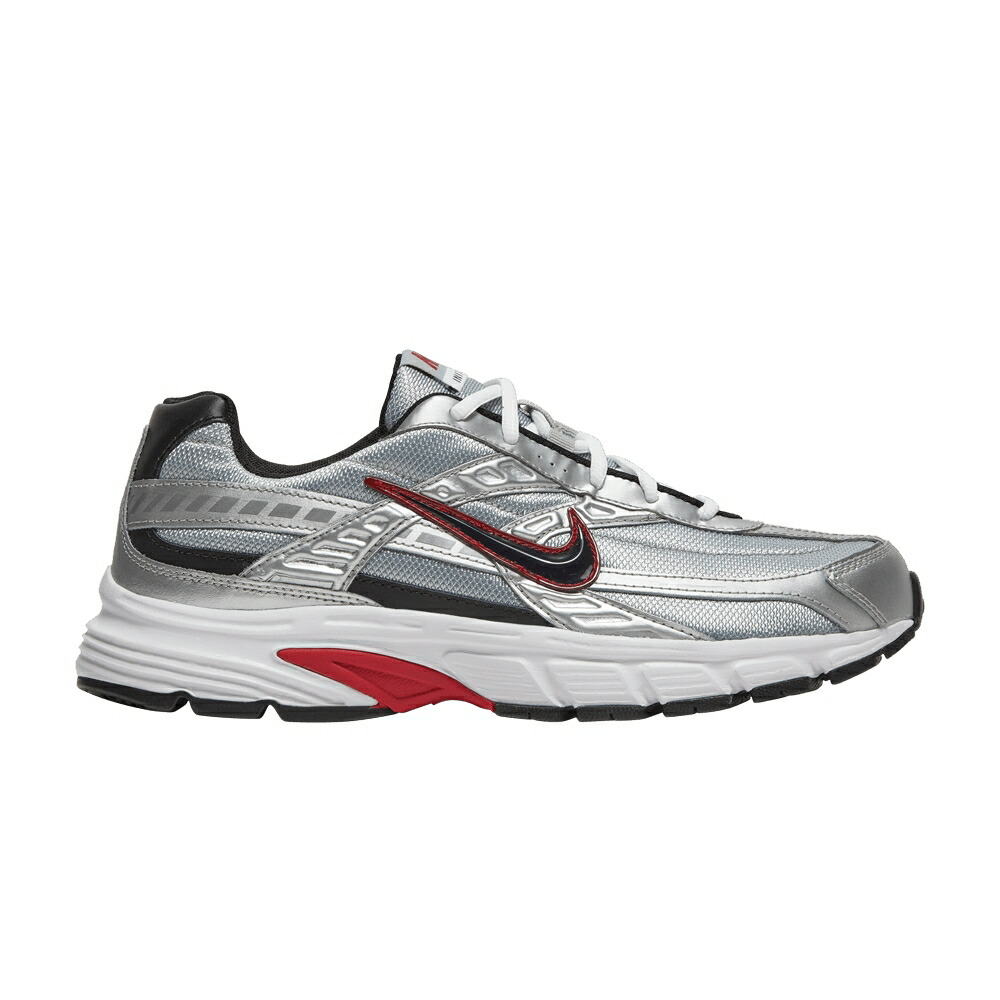ナイキ 銀色 シルバー 黒色 ブラック 白色 ホワイト METALLIC RED スニーカー メンズ NIKE INITIATOR SILVER / METALLIC SILVER BLACK WHITE