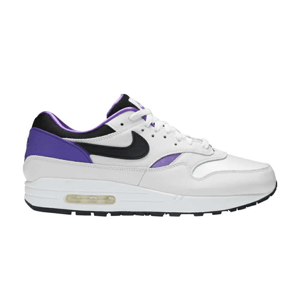 ナイキ マックス 白色 ホワイト 黒色 ブラック 紫 パープル エアマックス DNA SERIES スニーカー メンズ NIKE AIR MAX 1 / WHITE BLACK PURPLE PUNCH