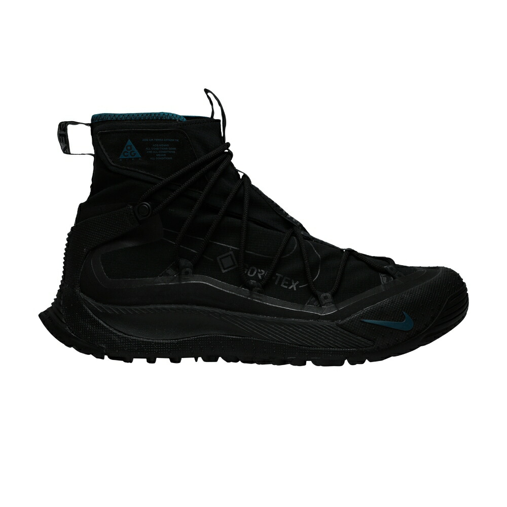 ナイキ ゴアテックス 黒いこと 黒いこと \u0027ANTHRACITE\u0027 スニーカー メンズ NIKE ACG AIR TERRA ANTARKTIK GORE-TEX / BLACK MIDNIGHT TURQUOISE