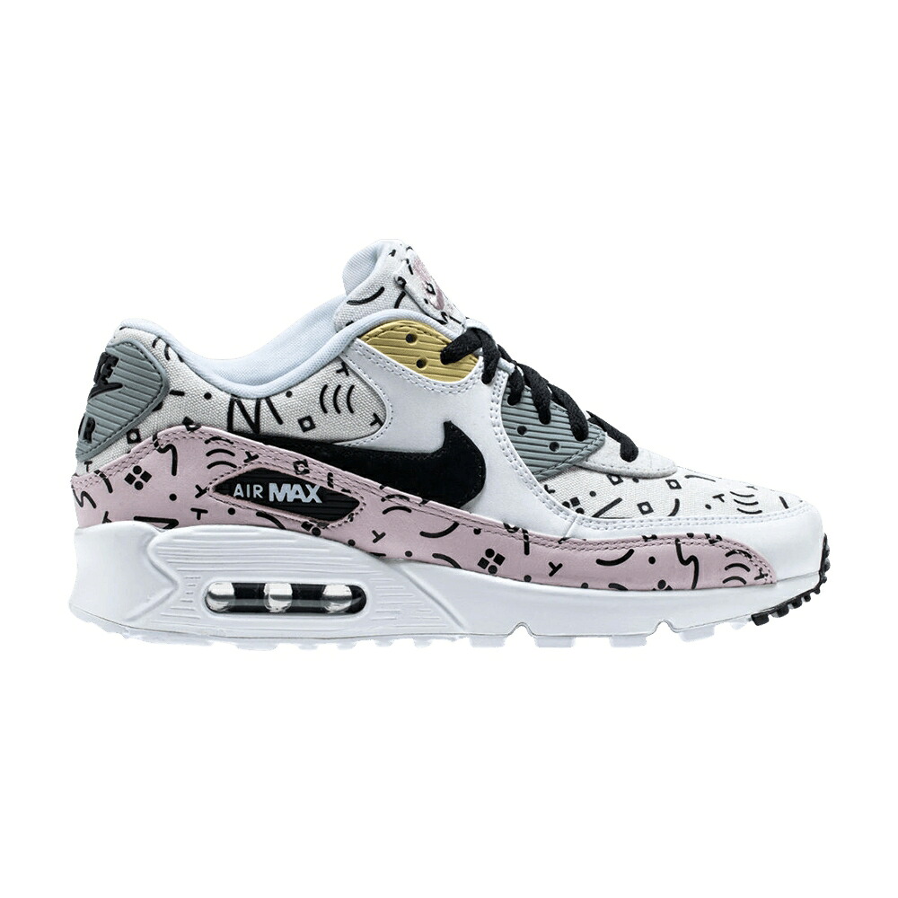 ナイキ マックス プレミアム ローズ 黒色 ブラック 白色 ホワイト エアマックス 'BARELY ROSE' スニーカー メンズ NIKE AIR MAX 90 PREMIUM / BARELY ROSE BLACK WHITE