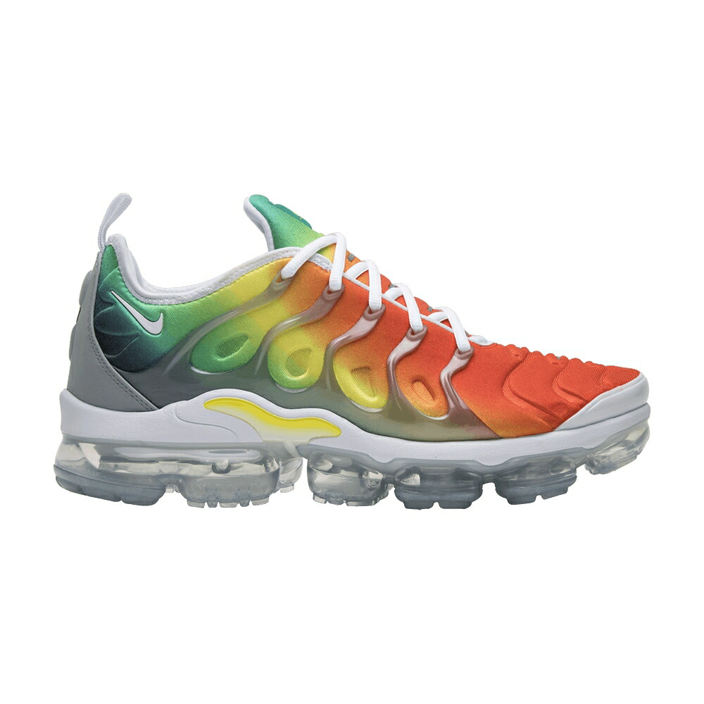 ナイキ 青色 ブルー 赤 レッド エアヴェイパーマックス RETUNED AIR スニーカー メンズ NIKE AIR VAPORMAX PLUS / BLUE NEBULA HABANERO RED