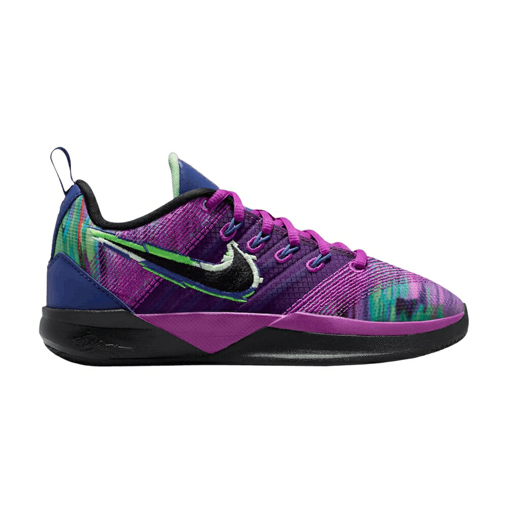 ナイキ 紫 パープル 黒いこと 黒いこと ディープ ナイト爵 \u0027KING COURT\u0027 スニーカー レディース NIKE WMNS SABRINA 3 GS OF THE / VIVID PURPLE BLACK DEEP NIGHT