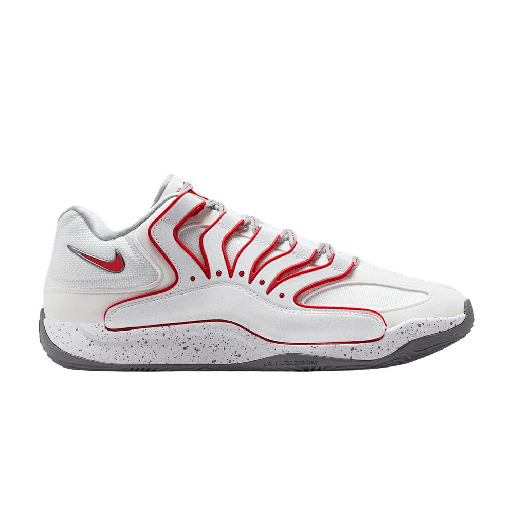 ナイキ 白いこと 白いこと 薄墨色 薄墨色 \u0027WAYNE\u0027 スニーカー メンズ NIKE KD18 / WHITE LIGHT SMOKE GREY SMOKE