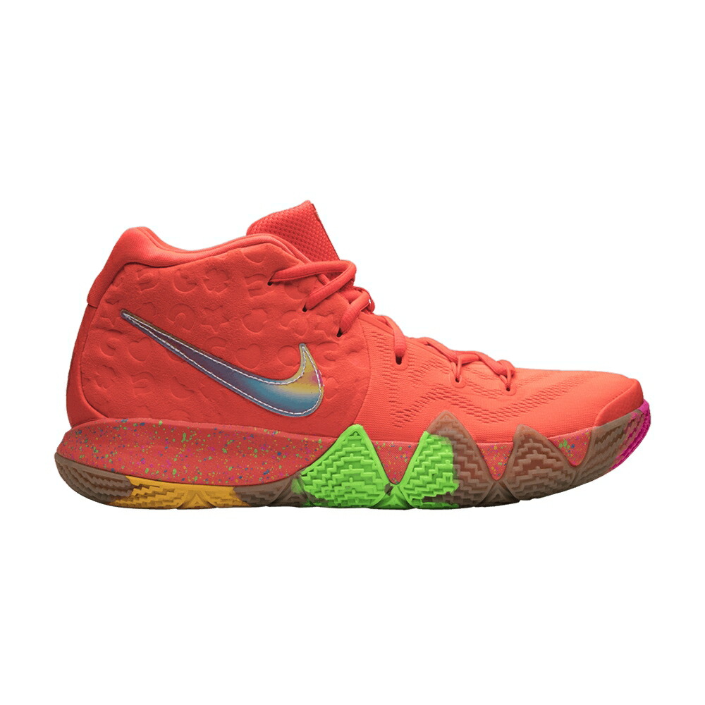 ナイキ カイリー クリムゾン LUCKY CHARMS スニーカー メンズ NIKE KYRIE 4 / BRIGHT CRIMSON MULTI COLOR