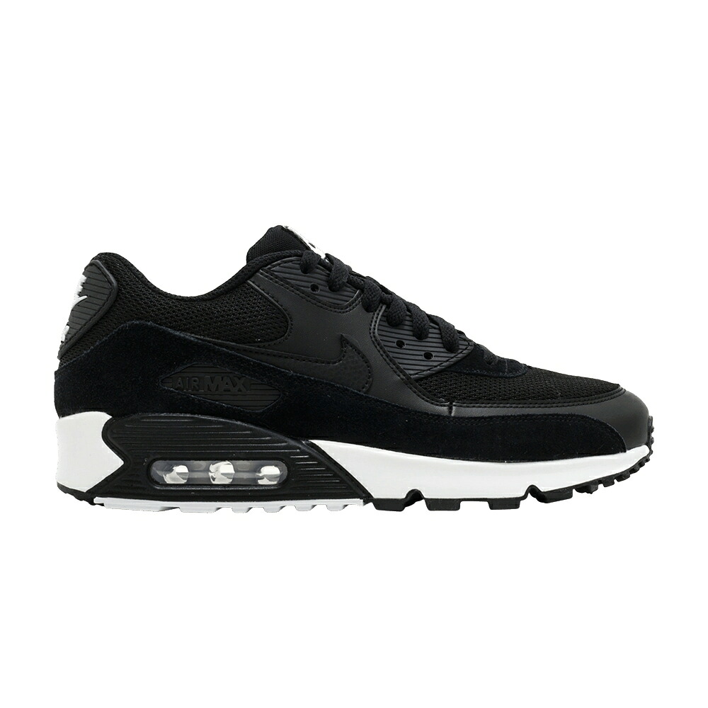 ナイキ マックス 黒色 ブラック 白色 ホワイト エアマックス スニーカー メンズ NIKE AIR MAX 90 ESSENTIAL / BLACK BLACK WHITE