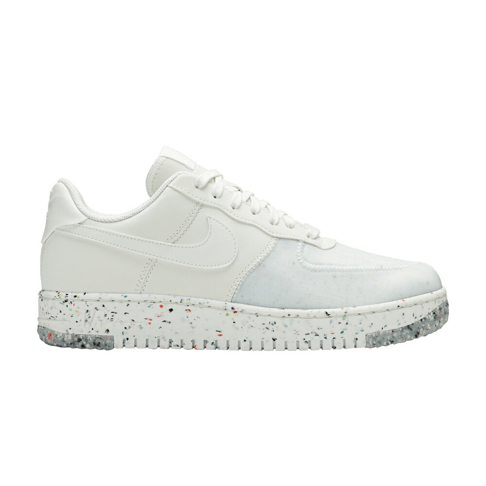 ナイキ ピュア プラチナム 白色 ホワイト エアフォース 'SUMMIT WHITE' スニーカー メンズ NIKE AIR FORCE 1 CRATER / PURE PLATINUM SUMMIT WHITE
