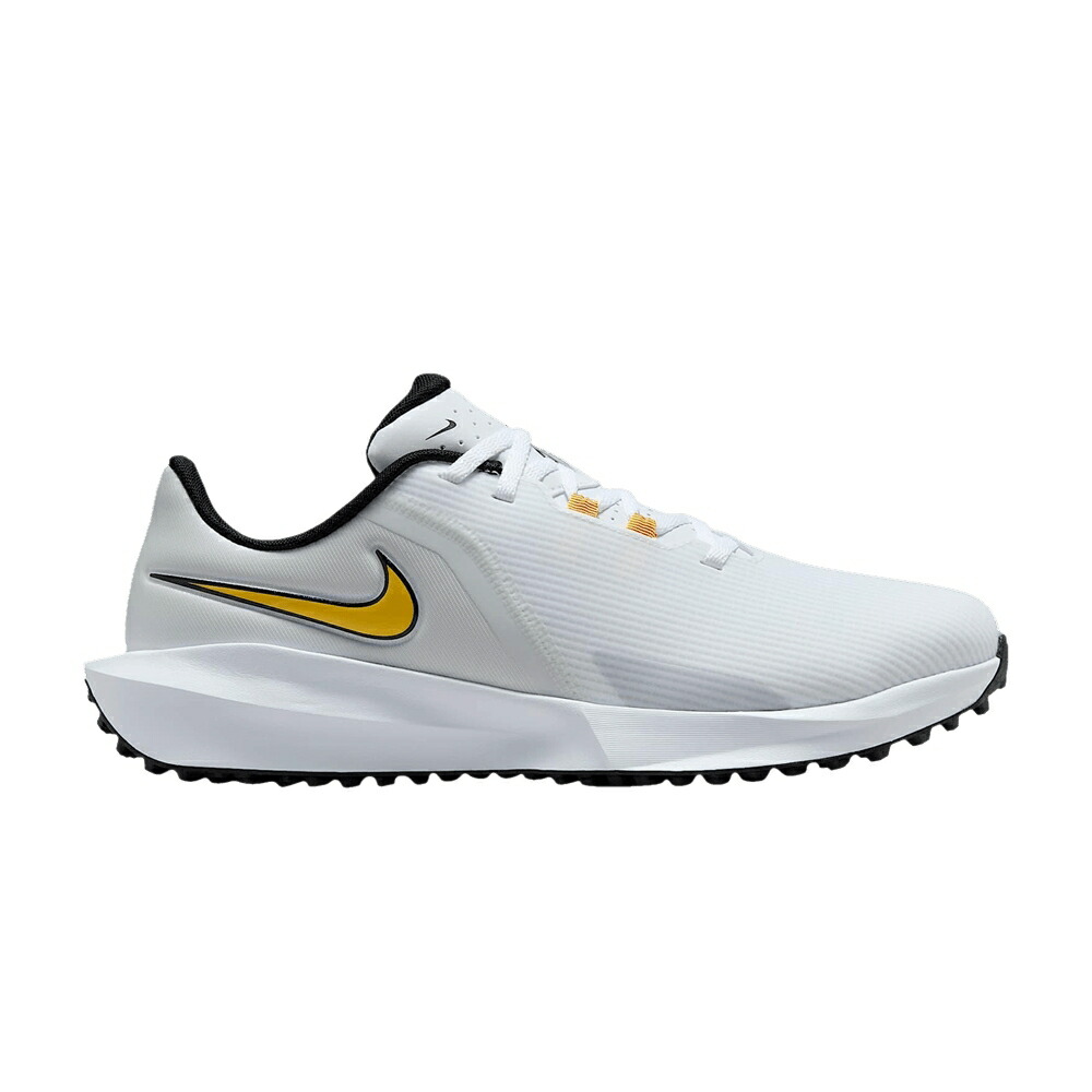 ナイキ ゴルフ 白色 ホワイト 黒色 ブラック ゴールド WHITE GOLD スニーカー メンズ NIKE INFINITY GOLF NEXT NATURE TOPAZ / WHITE BLACK TOPAZ GOLD