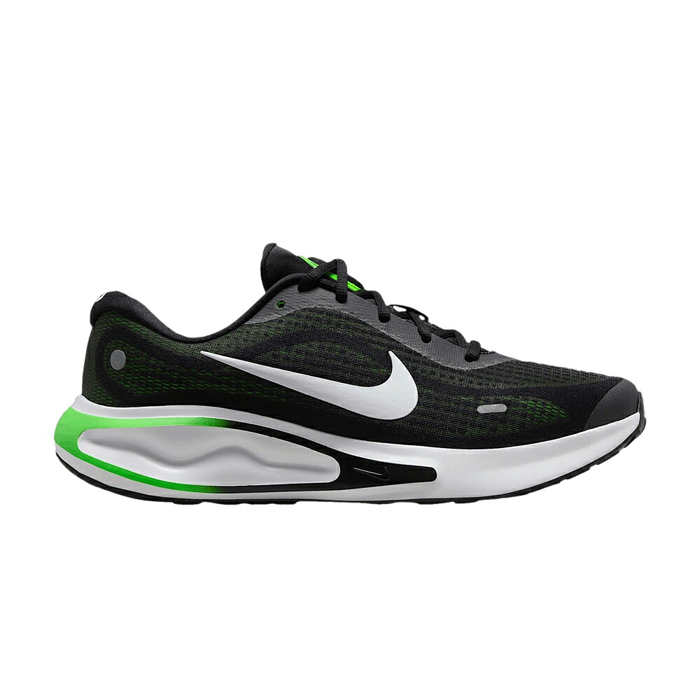 ナイキ ラン 緑 グリーン 黒色 ブラック ストライク ショック 'BLACK STRIKE' スニーカー メンズ NIKE JOURNEY RUN GREEN / BLACK GREEN STRIKE GREEN SHOCK｜スニケス