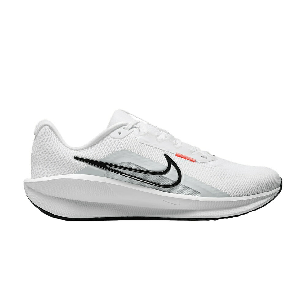 ナイキ サーティーン 黒色 ブラック 白色 ホワイト ピュア プラチナム WHITE CRIMSON スニーカー メンズ NIKE DOWNSHIFTER 13 BLACK / WHITE PURE PLATINUM BRIGHT