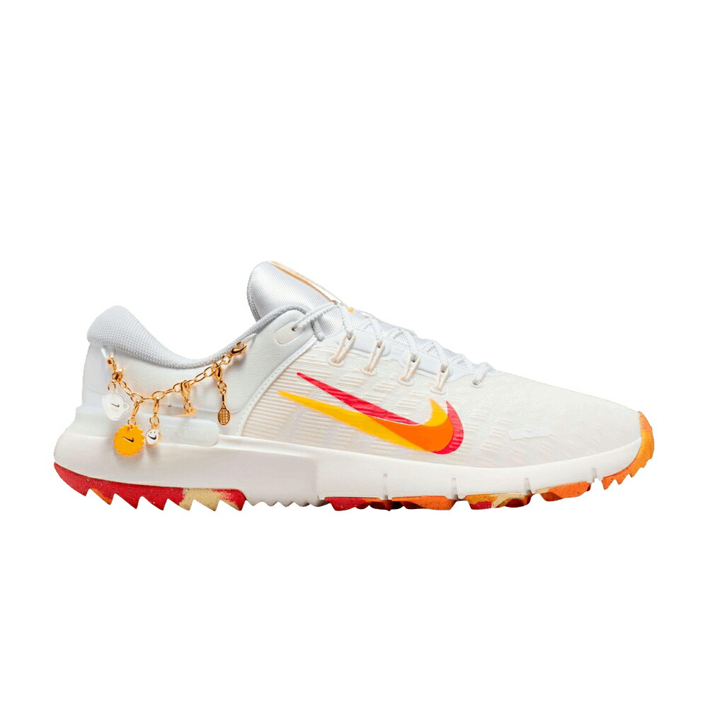 ナイキ 無償性 ゴルフ 白いこと 白いこと \u0027GOLD CHARMS\u0027 スニーカー メンズ NIKE NELLY KORDA X FREE GOLF / WHITE MULTI COLOR SAIL