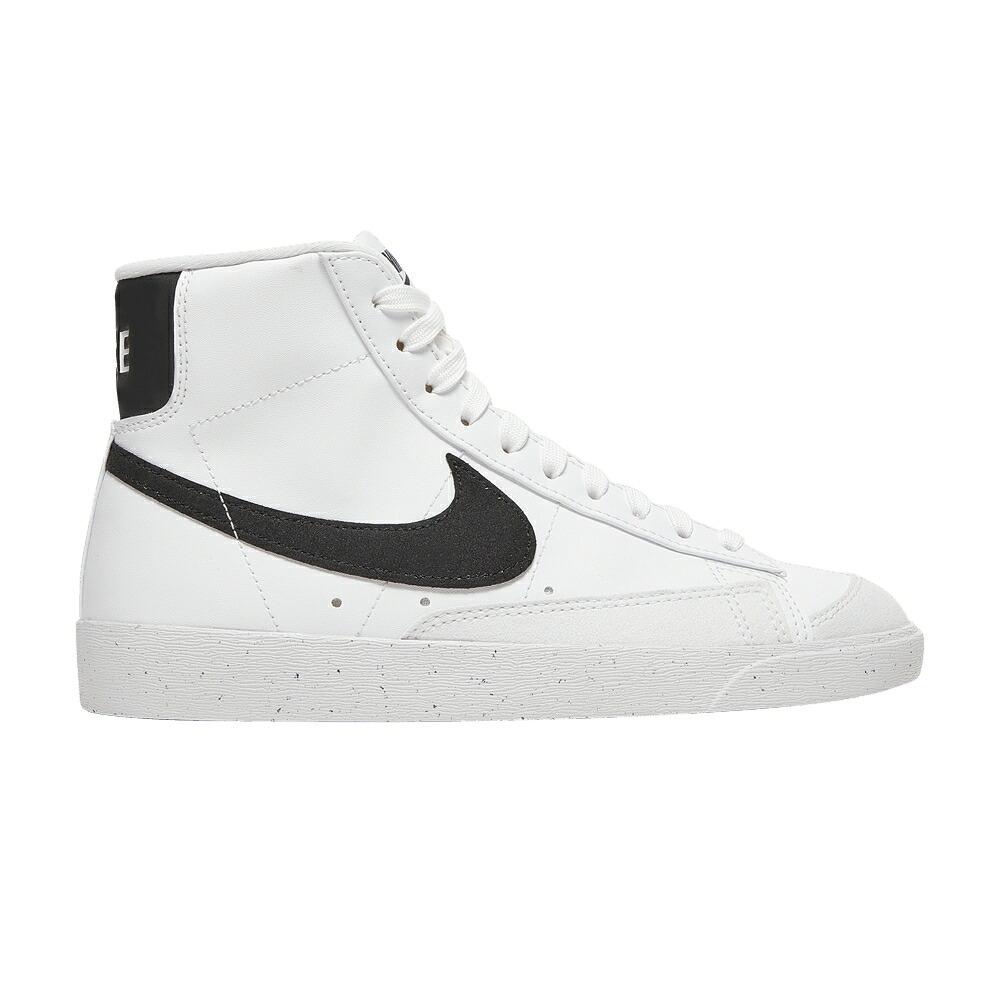 ナイキ ブレイザー ミッド 白いこと 白いこと 黒いこと 黒いこと \u002777 \u0027WHITE BLACK\u0027 スニーカー レディース NIKE WMNS BLAZER MID NEXT NATURE / WHITE BLACK