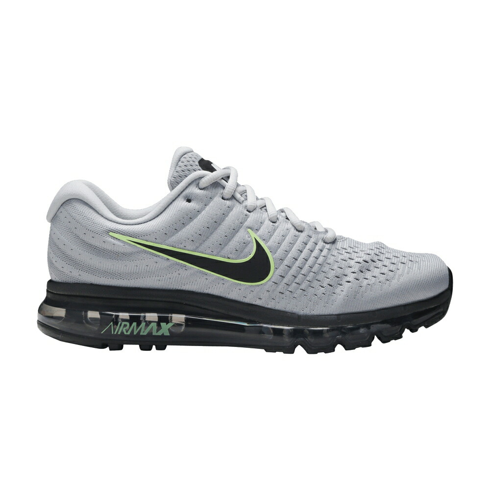 ナイキ マックス 灰色 グレー 黒色 ブラック ピュア プラチナム エアマックス WOLF GREY スニーカー メンズ NIKE AIR MAX 2017 / WOLF GREY BLACK PURE PLATINUM