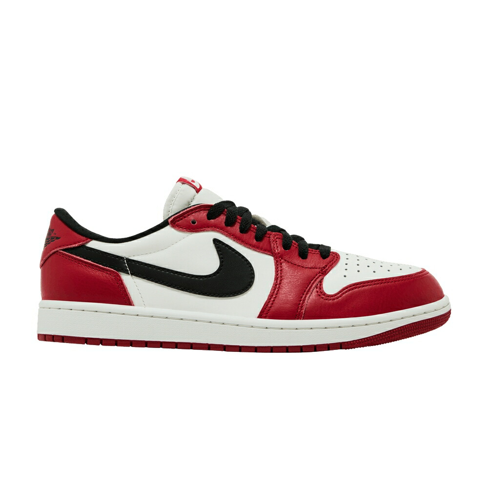 ナイキ 赤 レッド 黒色 ブラック 白色 ホワイト エアジョーダン CHICAGO スニーカー メンズ AIR JORDAN AIR JORDAN 1 RETRO LOW OG 2025 / VARSITY RED BLACK SUMMIT WHITE