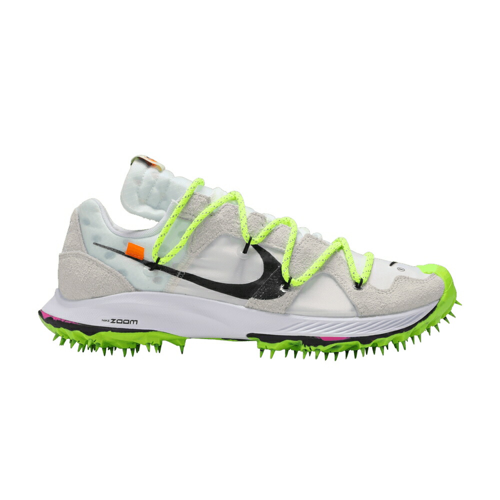 ナイキ オフホワイト ズーム 白色 ホワイト 銀色 シルバー ATHLETE WHITE スニーカー レディース NIKE OFF-WHITE X WMNS AIR ZOOM TERRA KIGER 5 IN PROGRESS - / WHITE METALLIC SILVER SAIL