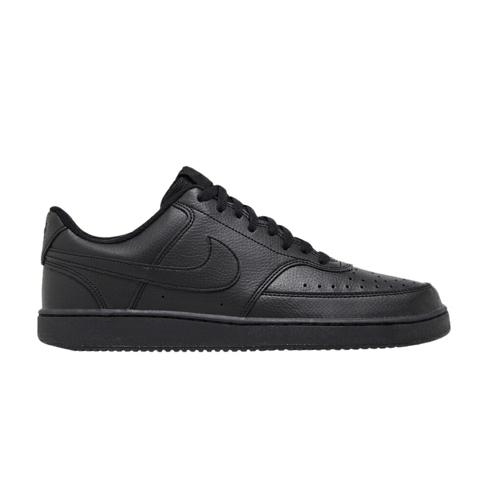 ナイキ コート 黒色 ブラック TRIPLE BLACK スニーカー メンズ NIKE COURT VISION LOW NEXT NATURE / BLACK BLACK BLACK