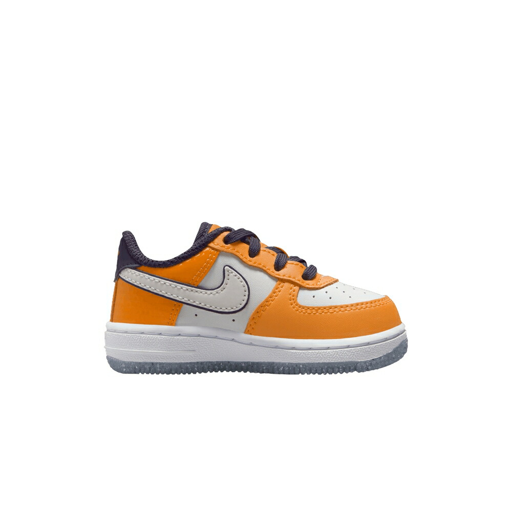 ナイキ 橙 オレンジ 'CLOWNFISH' ベビー NIKE FORCE 1 LOW SE TD / VIVID ORANGE GRIDIRON UNIVERSITY