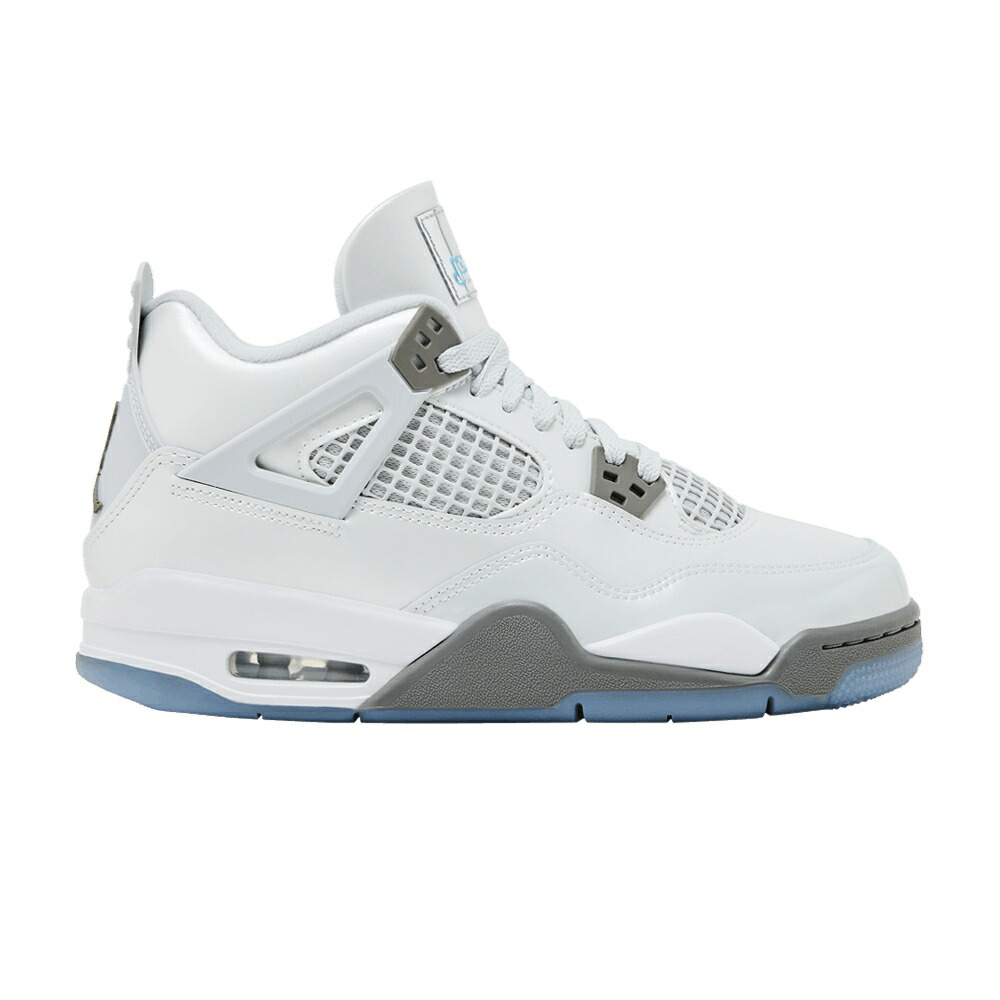 ナイキ 青色 ブルー エアジョーダン 'PHOTON CHILL' ジュニア キッズ AIR JORDAN AIR JORDAN 4 RETRO GS DUST BLUE / PHOTON DUST BLUE CHILL FLAT ベビー マタニティ スニーカー｜スニケス