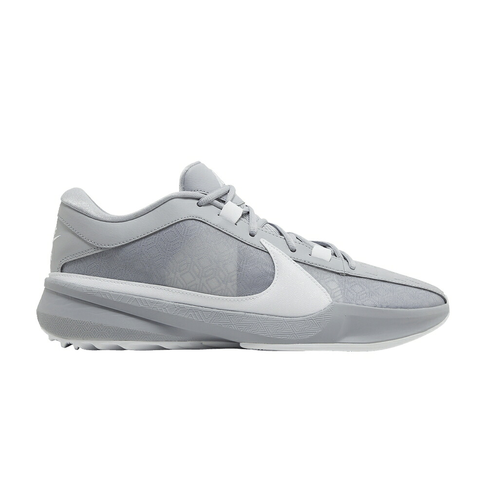 ナイキ 望遠レンズ 薄墨色 薄墨色 白いこと 白いこと 望遠レンズフリーク \u0027WOLF GREY\u0027 スニーカー メンズ NIKE ZOOM FREAK 5 肺結核 / WOLF GREY WHITE WOLF GREY