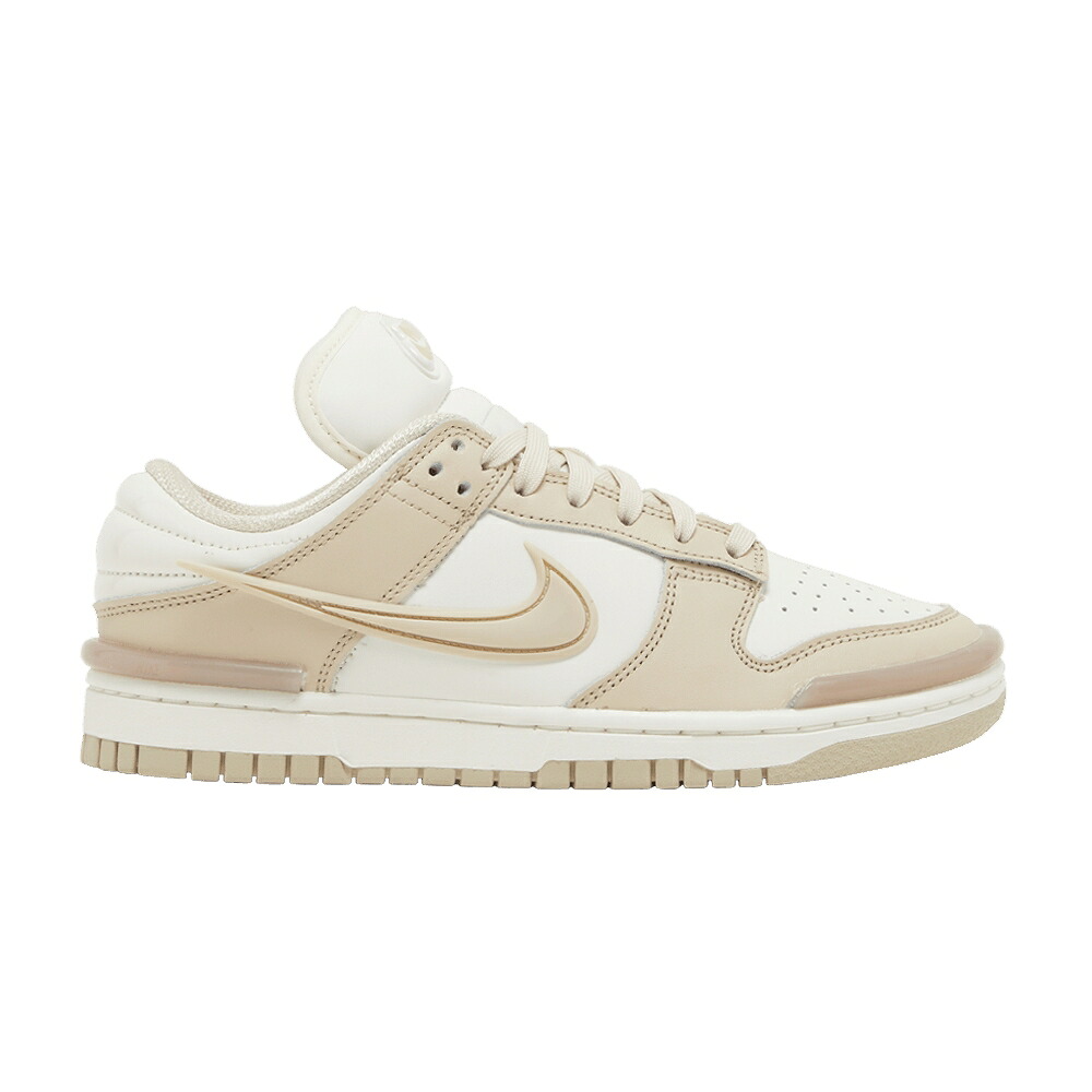 ナイキ ダンク サクラ色 ダンクロー \u0027SANDDRIFT\u0027 スニーカー レディース NIKE WMNS DUNK LOW TWIST / COCONUT MILK SANDDRIFT PINK