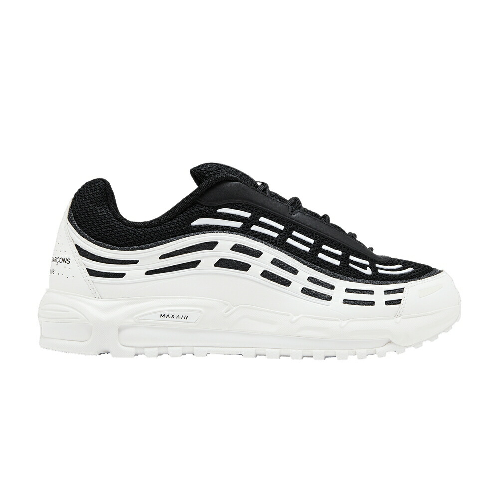 ナイキ マックス 白色 ホワイト 黒色 ブラック エアマックス 2.5 BLACK WHITE スニーカー メンズ NIKE COMME DES GAR ONS HOMME PLUS X AIR MAX TL / SUMMIT WHITE BLACK