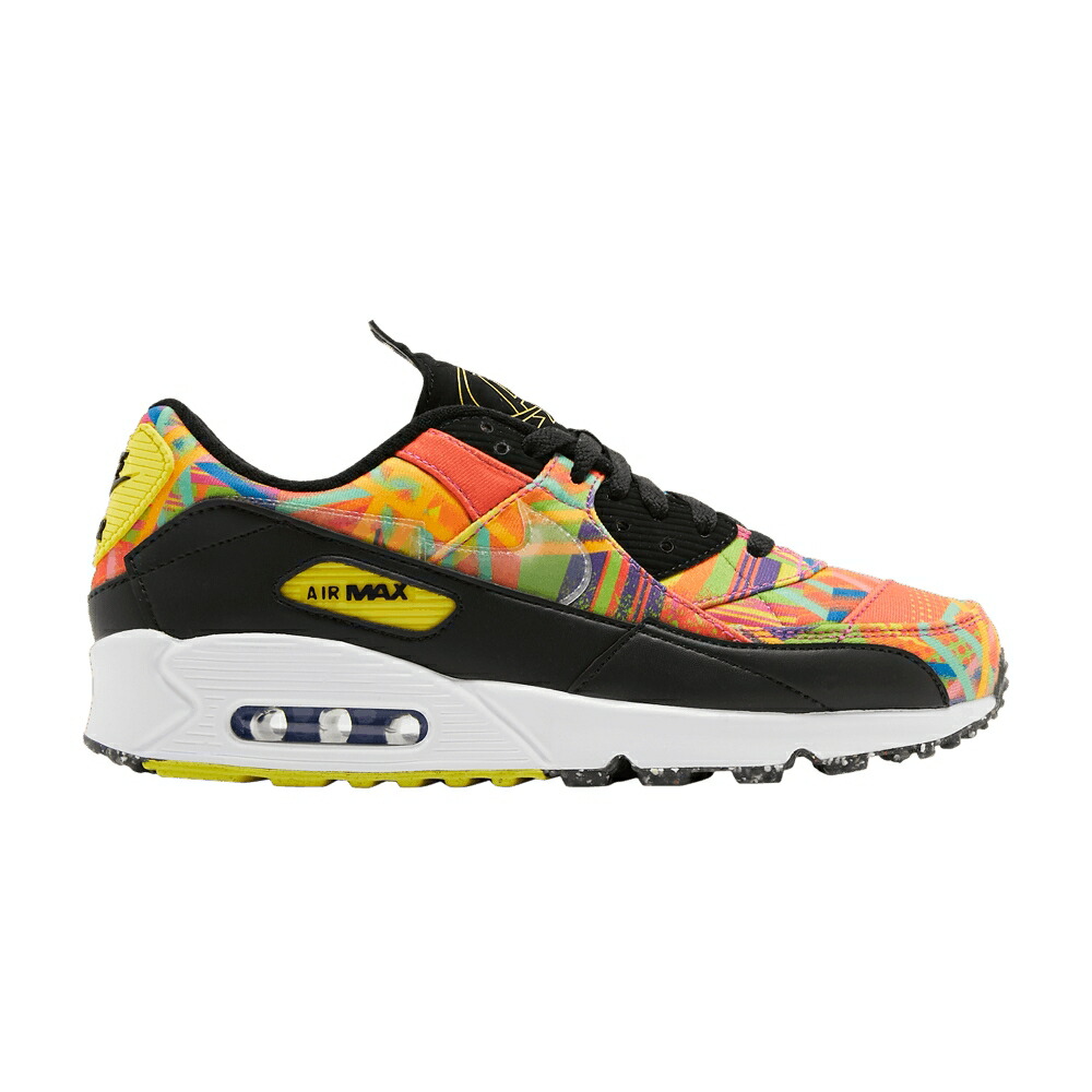 ナイキ マックス ファイア ピンク 黒色 ブラック エアマックス LATINO FAMILIA スニーカー メンズ NIKE AIR MAX 90 HERITAGE MONTH - / MULTI COLOR FIRE PINK BLACK