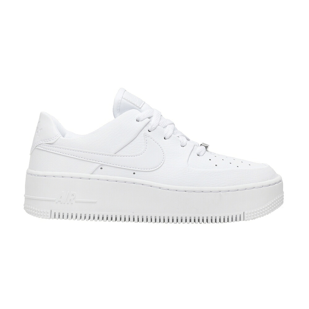 ナイキ 白いこと 白いこと 空軍 \u0027TRIPLE WHITE\u0027 スニーカー レディース NIKE WMNS AIR FORCE 1 SAGE LOW / WHITE WHITE WHITE レディース靴-靴-スニーカー