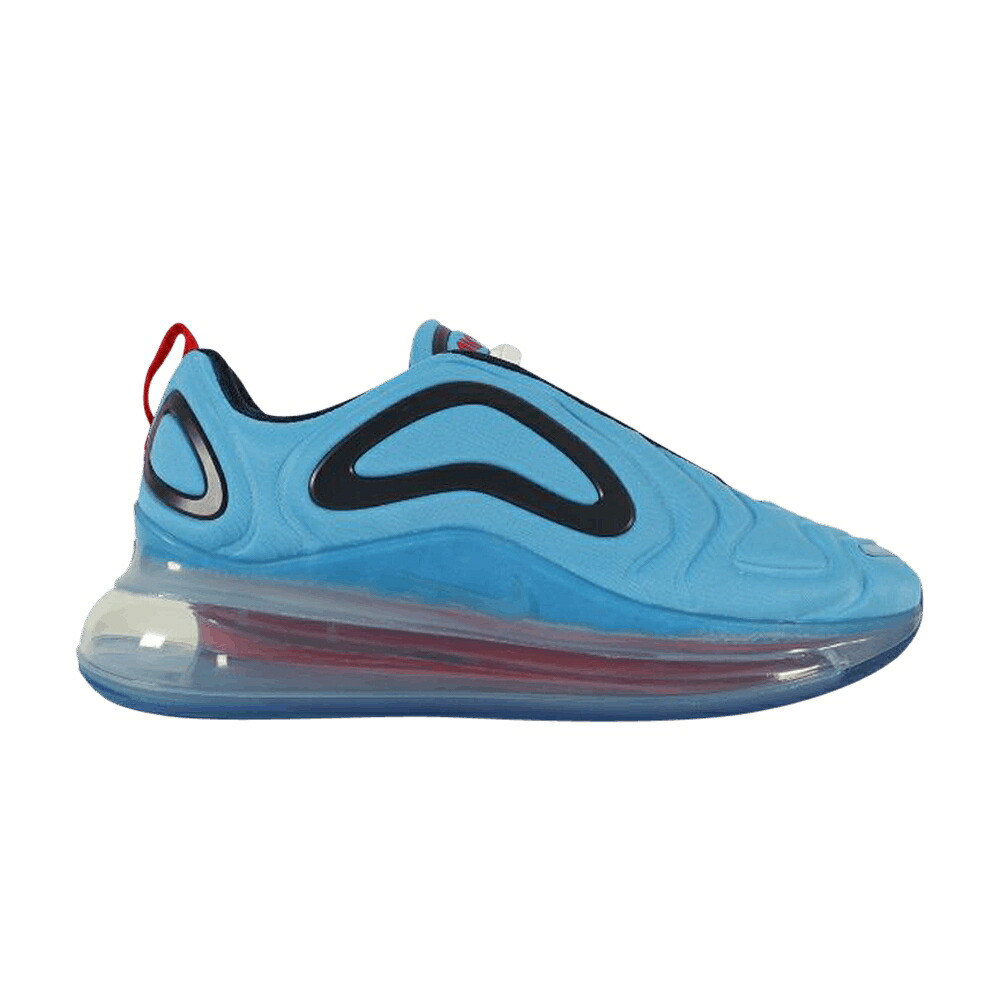 ナイキ マックス 青み 青色 赤 赤いこと 大気圏マックス \u0027UNIVERSITY BLUE\u0027 スニーカー レディース NIKE WMNS AIR MAX 720 / UNIVERSITY BLUE UNIVERSITY RED