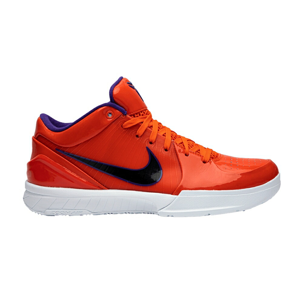ナイキ アンディフィーテッド コービー プロトロ チーム 橙 オレンジ 紫 パープル 白色 ホワイト TEAM ORANGE スニーカー メンズ NIKE UNDEFEATED X KOBE 4 PROTRO / TEAM ORANGE PURPLE WHITE