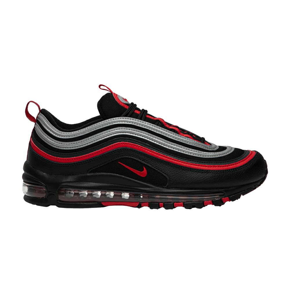 ナイキ マックス 黒色 ブラック 銀色 シルバー エアマックス 'REFLECTIVE BRED' スニーカー メンズ NIKE AIR MAX 97 / BLACK METALLIC SILVER UNIVERSITY