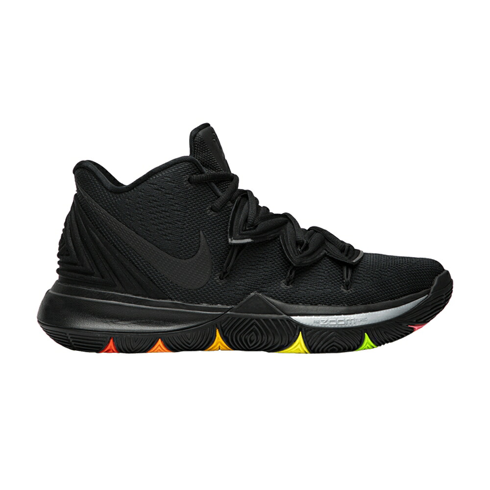 ナイキ カイリー 黒いこと 黒いこと \u0027NEON SOLE\u0027 スニーカー メンズ NIKE KYRIE 5 / BLACK BLACK BLACK