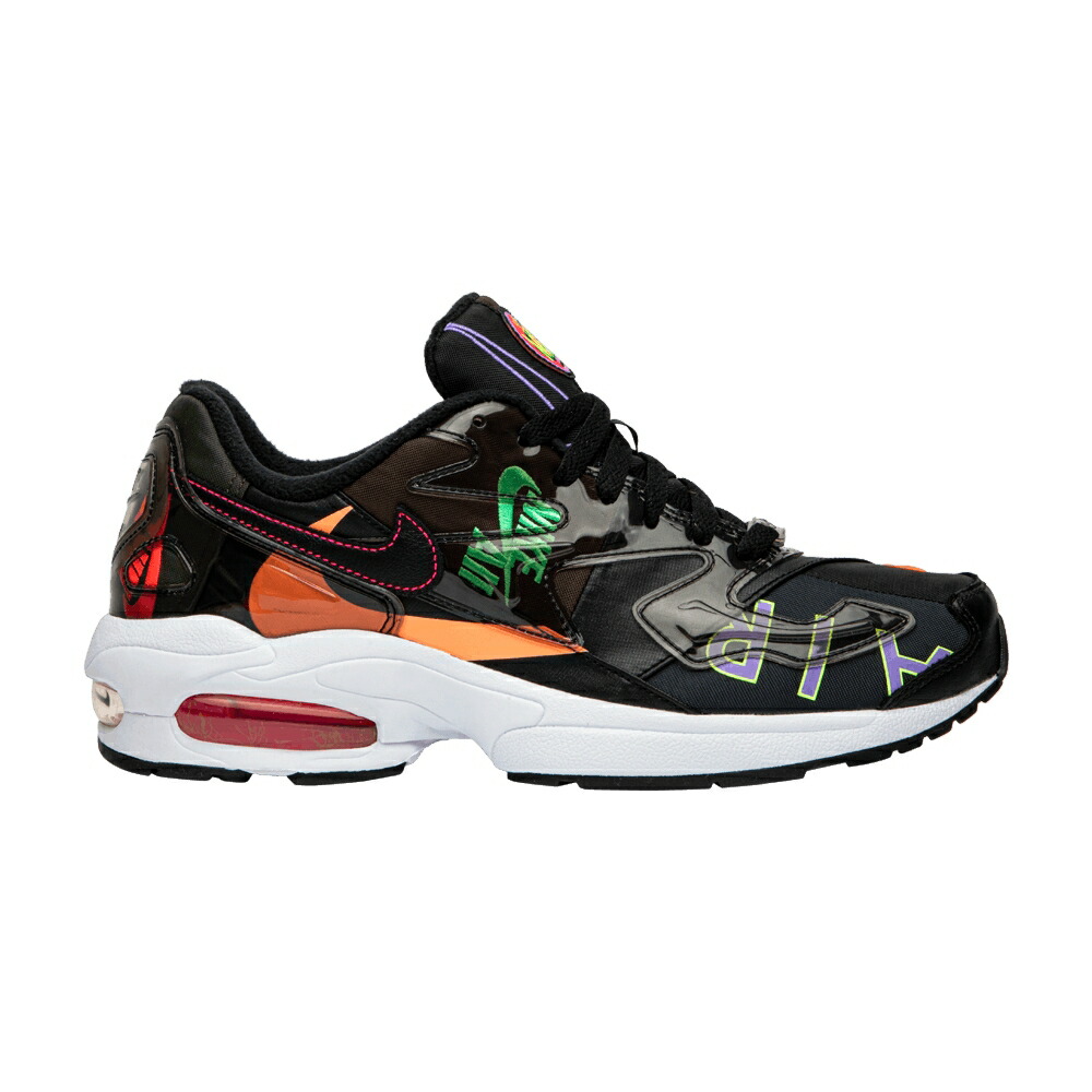 ナイキ マックス 黒色 ブラック エアマックス 'LOGOS ALTERNATIVE' スニーカー メンズ NIKE ATMOS X AIR MAX 2 LIGHT / BLACK MULTI COLOR 61,215円