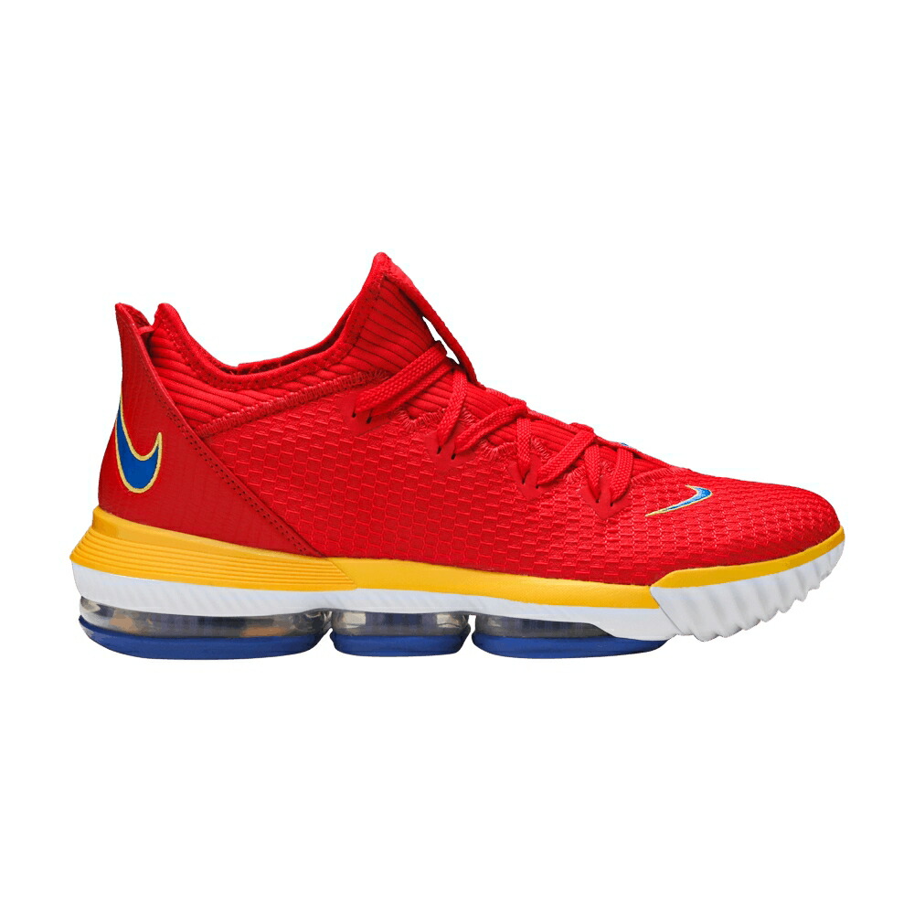 ナイキ レブロン 赤 レッド UPERBRON スニーカー メンズ NIKE LEBRON 16 LOW / UNIVERSITY RED VARSITY ROYAL
