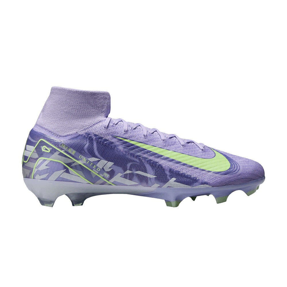 ナイキ 望遠レンズ エリート 紫 パープル \u0027UNITED 2025\u0027 スニーカー メンズ NIKE ZOOM MERCURIAL SUPERFLY 10 ELITE FG PACK / PURPLE AGATE BARELY VOLT