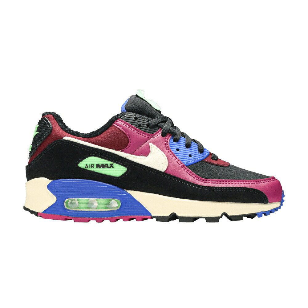 ナイキ マックス プレミアム 黒色 ブラック エアマックス 'CACTUS FLOWER' スニーカー レディース NIKE WMNS AIR MAX 90 PREMIUM / CACTUS FLOWER BLACK DARK｜スニケス