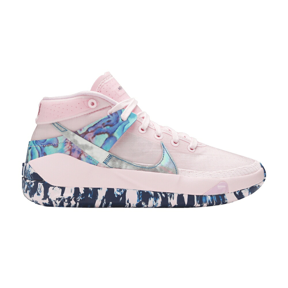 ナイキ サー青少年 サクラ色 青味 青み \u0027AUNT PEARL\u0027 スニーカー メンズ NIKE KD 13 / PINK FOAM LIGHT ARCTIC PINK BLUE
