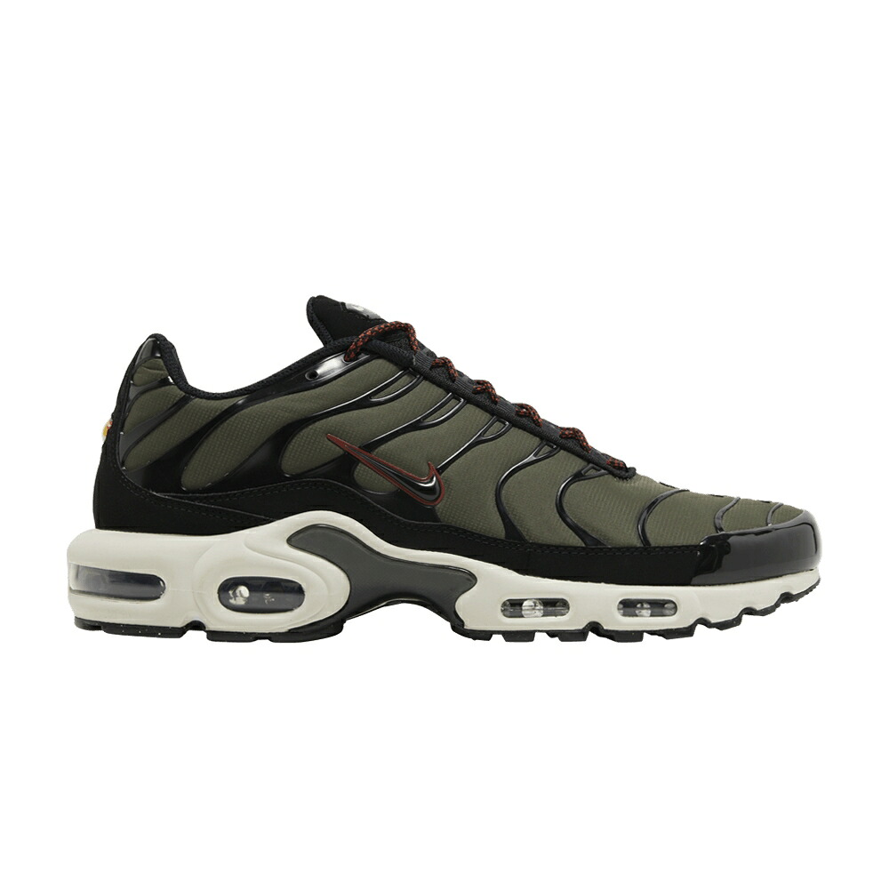 ナイキ マックス 積貨委託貨物 カーキ 黒いこと 黒いこと エアマックスプラス \u0027BLACK KHAKI\u0027 スニーカー メンズ NIKE AIR MAX PLUS CARGO / CARGO KHAKI PHANTOM BLACK