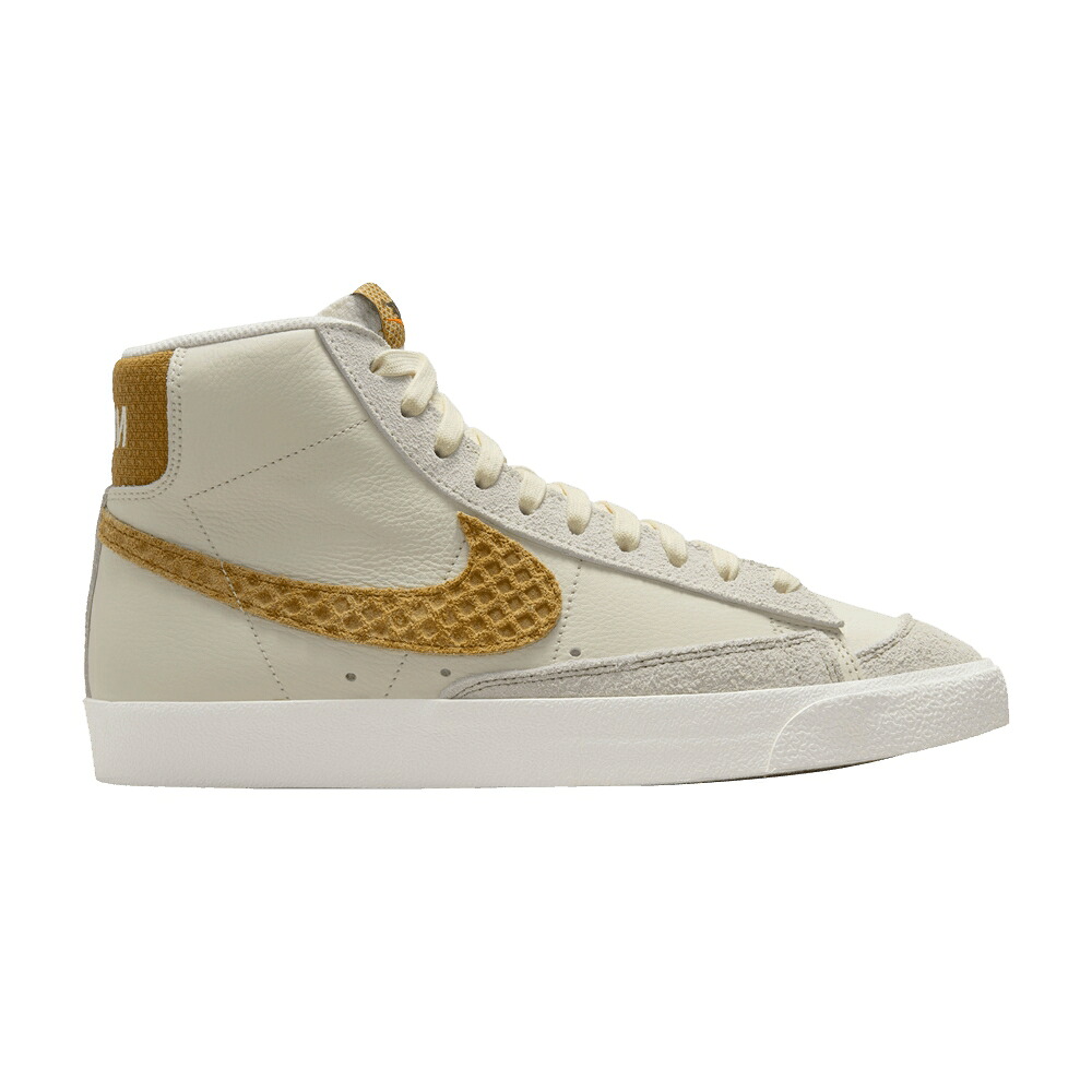 ナイキ ブレイザー ミッド ビンテージ ヴィンテージ ウィート 黒色 ブラック '77 'WAFFLE' スニーカー メンズ NIKE BLAZER MID VINTAGE / COCONUT MILK WHEAT SAIL BLACK|スニケス