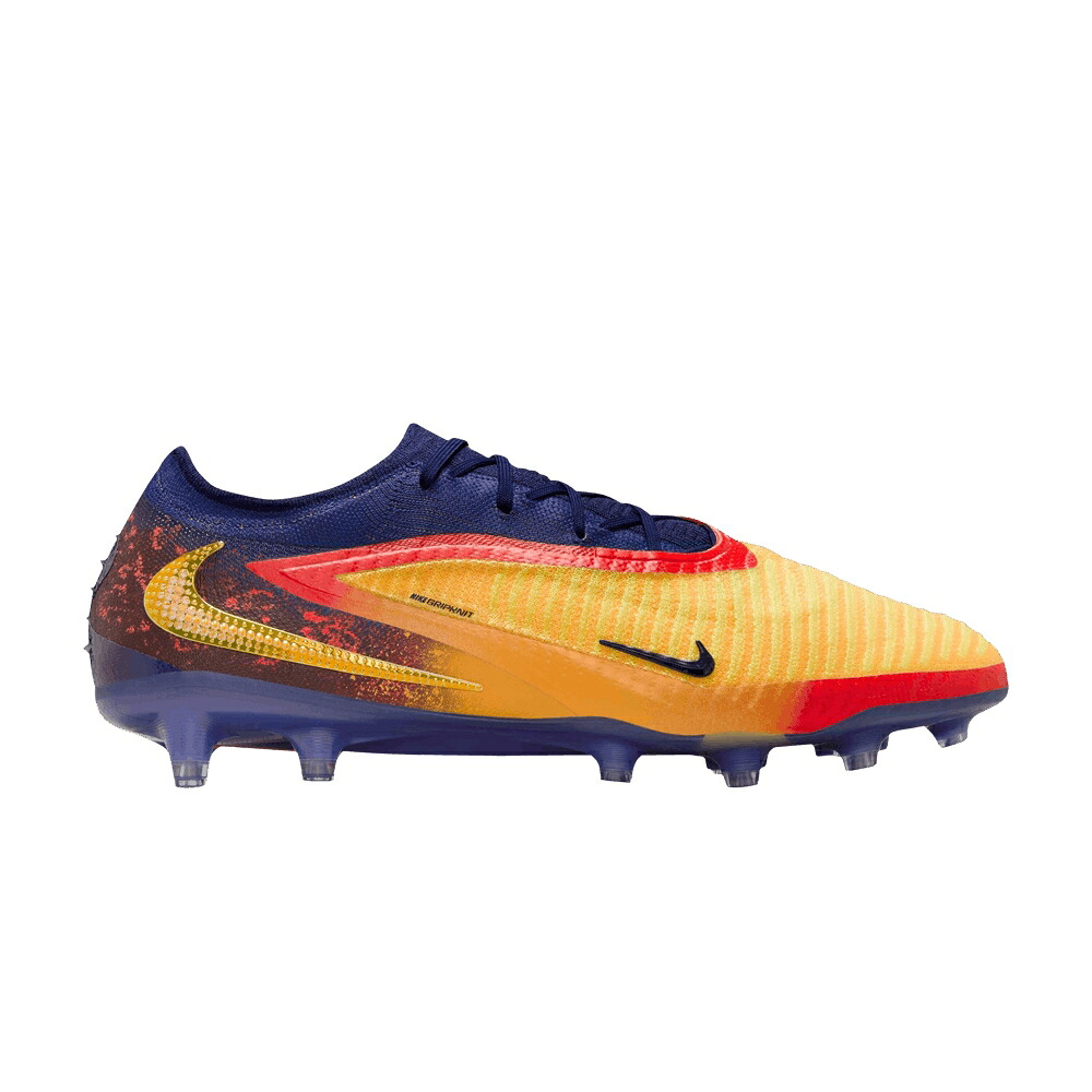 ナイキ エリート レーザ 橙 オレンジ色 青み 青色 \u0027PRECISION PRESSURE\u0027 スニーカー メンズ NIKE ERLING HAALAND X PHANTOM 6 LOW ELITE AG UNDER / LASER ORANGE BLUE VOID LEMON
