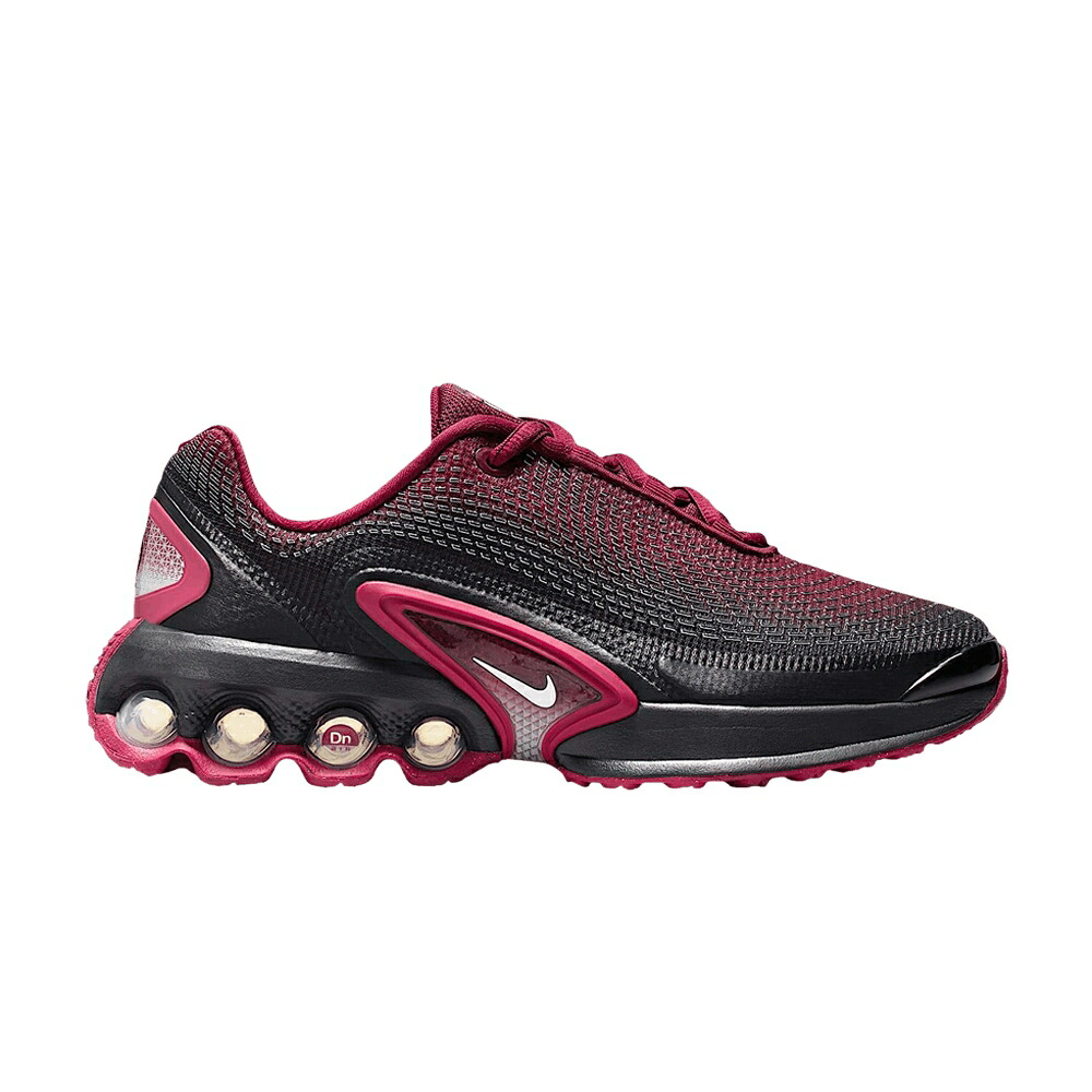 ナイキ マックス チーム 赤 レッド 黒色 ブラック 白色 ホワイト エアマックス 'BLACK RED' ジュニア キッズ NIKE AIR MAX DN GS NOBLE / TEAM RED BLACK NOBLE RED WHITE ベビー マタニティ スニーカー|スニケス